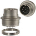 T3506000U by Amphenol Tuchel Industrial - CONNECTOR RECPT MALE 8P SILV SLDR CUP