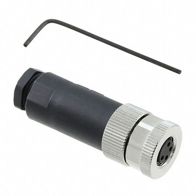 T4010008041-000 by TE Connectivity AMP Connectors - CONNECTOR RECPT FMALE 4POS GOLD SCREW