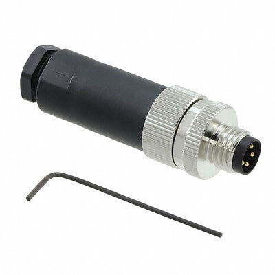 T4011008041-000 by TE Connectivity AMP Connectors - CONNECTOR PLUG MALE 4POS GOLD SCREW