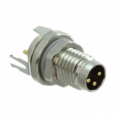 T4040034031-000 by TE Connectivity AMP Connectors - CONNECTOR PLUG MALE 3POS GOLD SOLDER