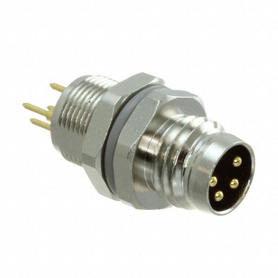 T4042014041-000 by TE Connectivity AMP Connectors - CONNECTOR PLUG MALE 4POS GOLD SOLDER