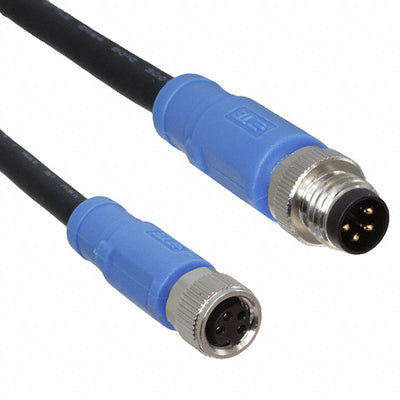 T4062113004-005 by TE Connectivity AMP Connectors - CABLE 4POS MALE TO FMALE 16.4
