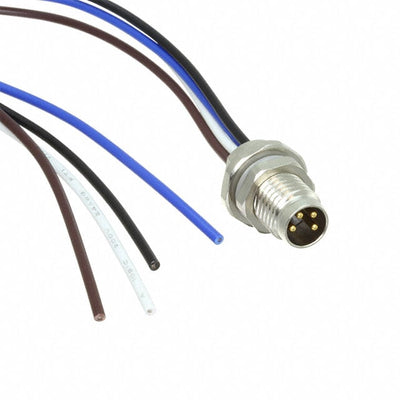 T4070014041-001 by TE Connectivity AMP Connectors - CABLE 4POS MALE TO WIRE 0.66