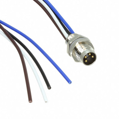 T4072014041-001 by TE Connectivity AMP Connectors - CABLE 4POS MALE TO WIRE 0.66