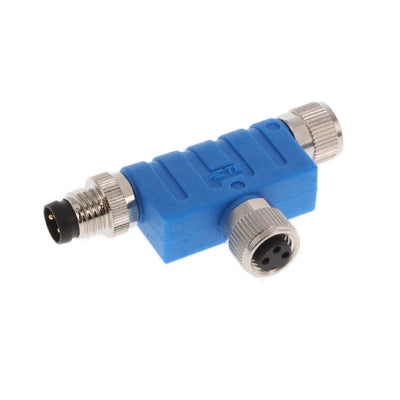 T4082102003-000 by TE Connectivity AMP Connectors - CONNECTOR T-ADPT 3P-3P F-F/M INLINE