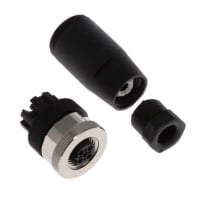 T4110401031-000 by TE Connectivity AMP Connectors - CONNECTOR PLUG FMALE 3POS GOLD SCREW