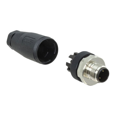 T4111001021-000 by TE Connectivity AMP Connectors - CONNECTOR RECPT MALE 2POS GOLD SCREW