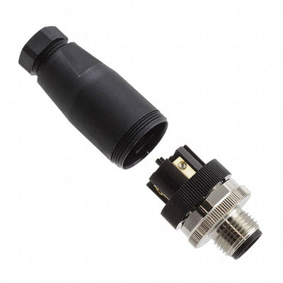 T4111501041-000 by TE Connectivity AMP Connectors - CONNECTOR RECPT MALE 4POS GOLD SCREW