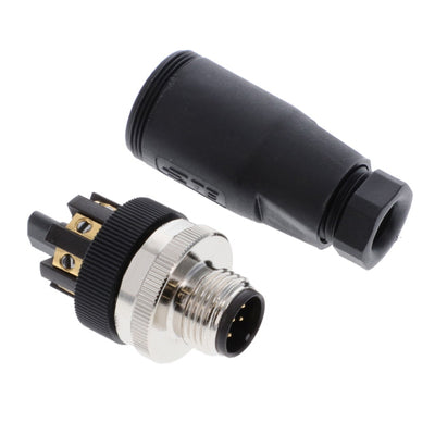 T4111001081-000 by TE Connectivity AMP Connectors - CONNECTOR RECPT MALE 8POS GOLD SCREW