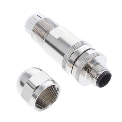 T4111011021-000 by TE Connectivity AMP Connectors - CONNECTOR RECPT MALE 2POS GOLD SCREW