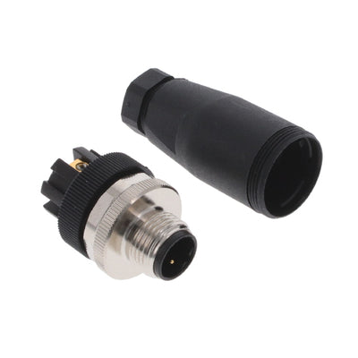 T4111401021-000 by TE Connectivity AMP Connectors - CONNECTOR RECPT MALE 2POS GOLD SCREW
