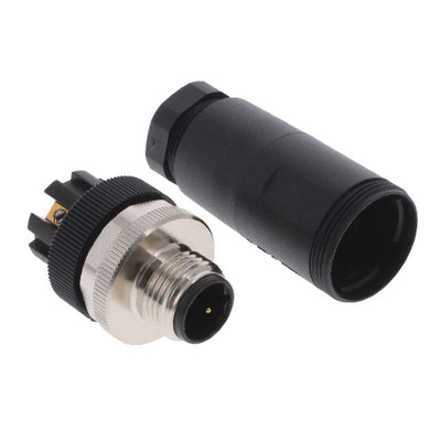 T4111402021-000 by TE Connectivity AMP Connectors - CONNECTOR RECPT MALE 2POS GOLD SCREW