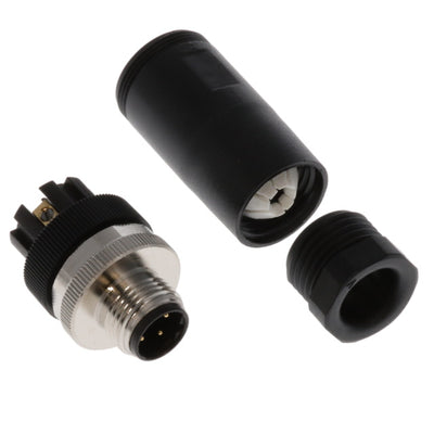 T4111402041-000 by TE Connectivity AMP Connectors - CONNECTOR RECPT MALE 4POS GOLD SCREW