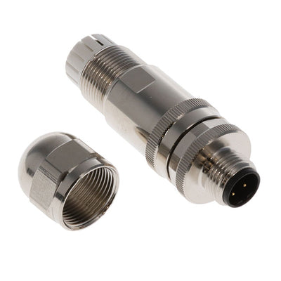 T4111412041-000 by TE Connectivity AMP Connectors - CONNECTOR RECPT MALE 4POS GOLD SCREW