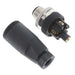 T4111501051-000 by TE Connectivity AMP Connectors - CONNECTOR RECPT MALE 5POS GOLD SCREW