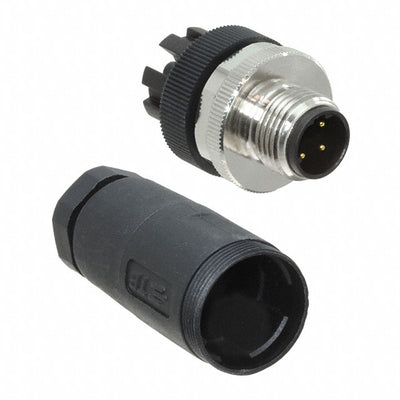 T4111502031-000 by TE Connectivity AMP Connectors - CONNECTOR RECPT MALE 3POS GOLD SCREW