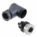 T4112401051-000 by TE Connectivity AMP Connectors - CONNECTOR PLUG FMALE 5POS GOLD SCREW