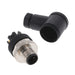 T4113001021-000 by TE Connectivity AMP Connectors - CONNECTOR RECPT MALE 2POS GOLD SCREW