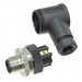 T4113402031-000 by TE Connectivity AMP Connectors - CONNECTOR RECPT MALE 3POS GOLD SCREW