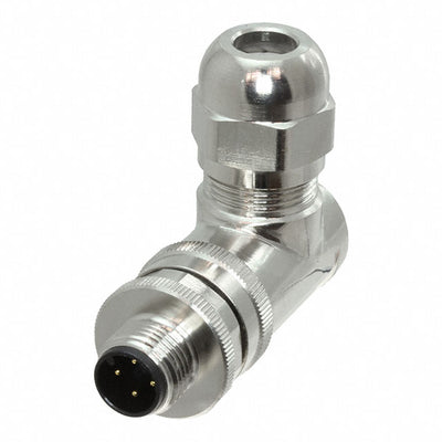 T4113011041-000 by TE Connectivity AMP Connectors - CONNECTOR RECPT MALE 4POS GOLD SCREW