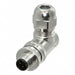 T4113011041-000 by TE Connectivity AMP Connectors - CONNECTOR RECPT MALE 4POS GOLD SCREW