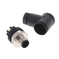 T4113502021-000 by TE Connectivity AMP Connectors - CONNECTOR RECPT MALE 2POS GOLD SCREW