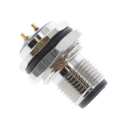 T4130412021-000 by TE Connectivity AMP Connectors - CONNECTOR RECPT MALE 2P GOLD SLDR CUP