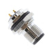 T4130412021-000 by TE Connectivity AMP Connectors - CONNECTOR RECPT MALE 2P GOLD SLDR CUP