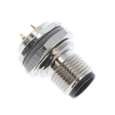 T4130512021-000 by TE Connectivity AMP Connectors - CONNECTOR RECPT MALE 2P GOLD SLDR CUP
