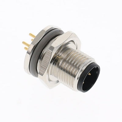 T4140512041-000 by TE Connectivity AMP Connectors - CONNECTOR RECPT MALE 4POS GOLD SOLDER