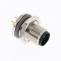 T4140512041-000 by TE Connectivity AMP Connectors - CONNECTOR RECPT MALE 4POS GOLD SOLDER