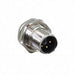T4140L12041-000 by TE Connectivity AMP Connectors - CONNECTOR PLUG MALE 4POS GOLD SOLDER