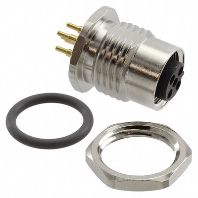 T4141412051-000 by TE Connectivity AMP Connectors - CONNECTOR PLUG FMALE 5POS GOLD SOLDER