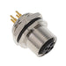 T4143412041-000 by TE Connectivity AMP Connectors - CONNECTOR PLUG FMALE 4POS GOLD SOLDER