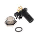 T4145035081-002 by TE Connectivity AMP Connectors - CONNECTOR RECPT M12 FEMALE 8POS RA PCB