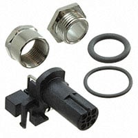 T4145035021-001 by TE Connectivity AMP Connectors - CONNECTOR PLUG FMALE 2POS GOLD SOLDER