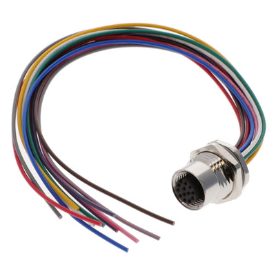 T4171130012-001 by TE Connectivity AMP Connectors - CABLE 12POS FMALE TO WIRE 0.66