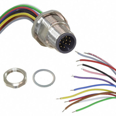 T4171230012-001 by TE Connectivity AMP Connectors - CABLE 12POS MALE TO WIRE 0.66