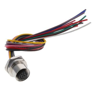 T4171330012-001 by TE Connectivity AMP Connectors - CABLE 12POS FMALE TO WIRE 0.66