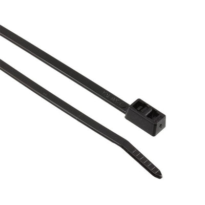 T50LDH0M4 by HellermannTyton - CABLE TIE DBL HEAD BLK 50LB 1.299