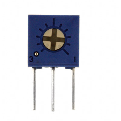 T73XX104KT20 by Vishay Sfernice - TRIMMER 100KOHM 0.5W PC PIN SIDE