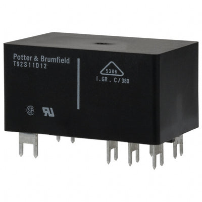 T92S11D12-110 by TE Connectivity Potter & Brumfield Relays - RELAY GEN PURPOSE DPDT 30A 110V