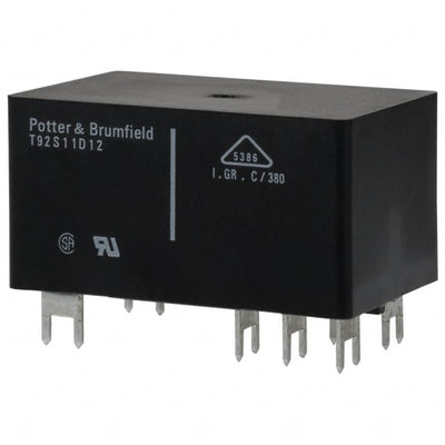 T92S11D12-48 by TE Connectivity Potter & Brumfield Relays - RELAY GEN PURPOSE DPDT 30A 48V
