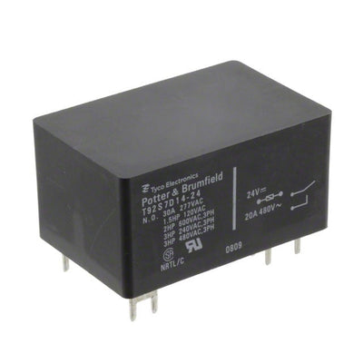T92S7A12-240 by TE Connectivity Potter & Brumfield Relays - RELAY GEN PURPOSE DPST 30A 240V