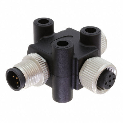TA-A05F-A05M-A05F-01 by Amphenol LTW - CONNECTOR T-ADPT 5P-5/5P F-F/M INLINE