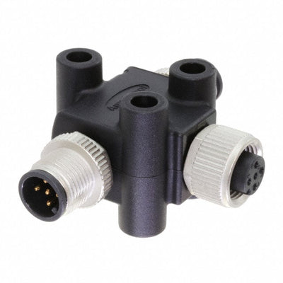 TA-A05F-A05M-A05M-01 by Amphenol LTW - CONNECTOR T-ADPT 5P-5/5P F-M/M INLINE