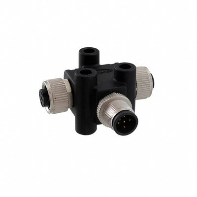 TA-A05M-A05F-A05F-01 by Amphenol LTW - CONNECTOR T-ADPT 5P-5/5P M-F/F INLINE
