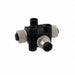 TA-A05M-A05F-A05F-01 by Amphenol LTW - CONNECTOR T-ADPT 5P-5/5P M-F/F INLINE