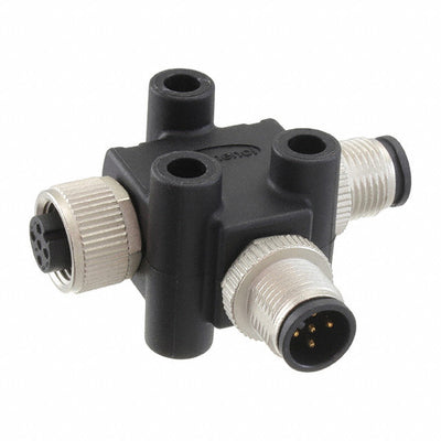 TA-A05M-A05M-A05F-01 by Amphenol LTW - CONNECTOR T-ADPT 5P-5/5P M-F/M INLINE