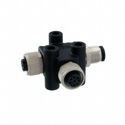 TA-A06F-A06M-A06F-01 by Amphenol LTW - CONNECTOR T-ADPT 6P-6/6P F-F/M INLINE